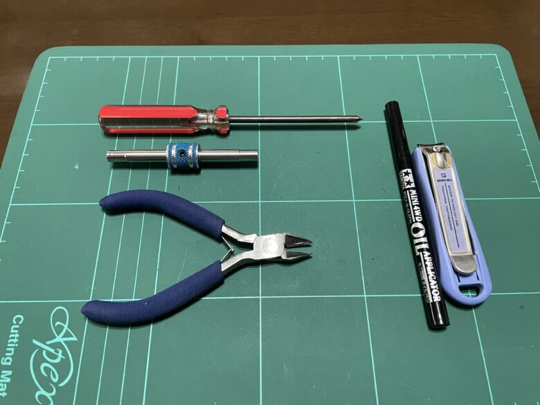 ミニ四駆工具