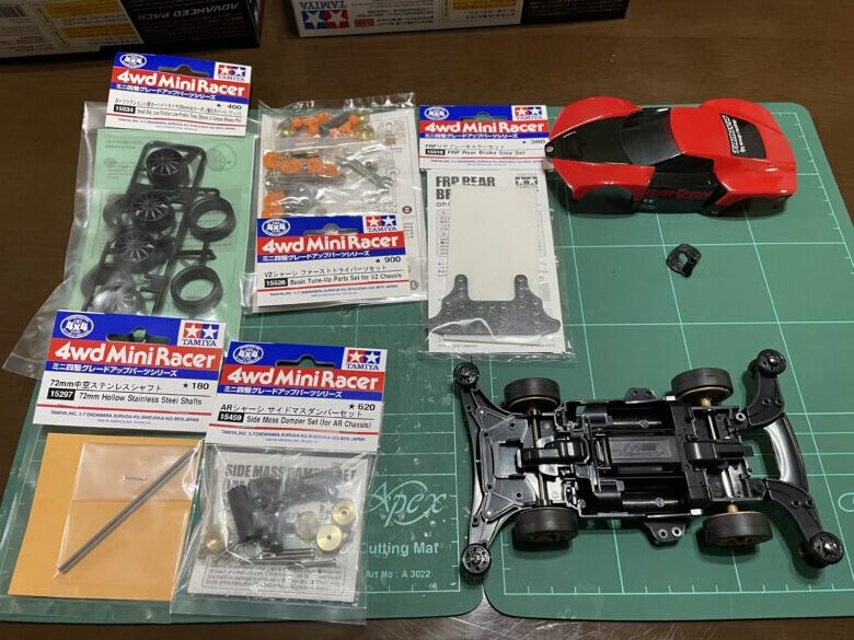 MEシャーシ ライザン GTアドバンス用の改造